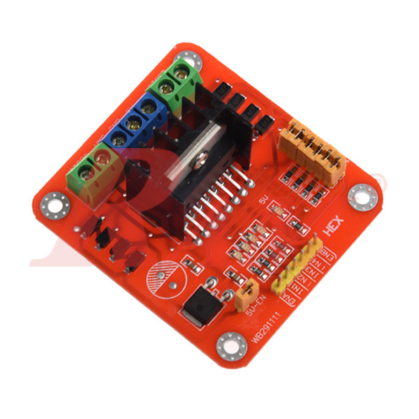 L298 Big Module Red Board (Dual H-Bridge Motor Driver Using L298N)