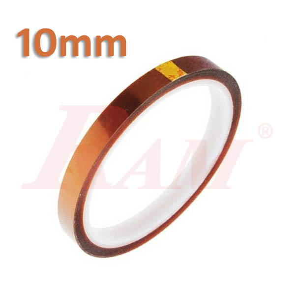 Kapton Tape Polyimide 10mm High-Temperature Heat Resistant Tape Roll 30 meter