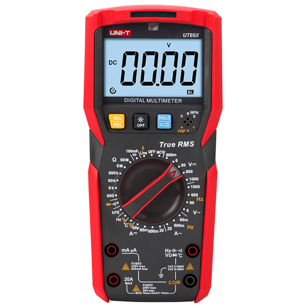 UT89X Digital Multimeter افوميتر قياس كهرباء مقومات مكثفات حرارة متعدد رقمي