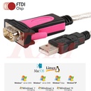 Original FTDI Chip FT-232 USB2 to Serial RS232 Converter Cable