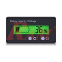 Battery Capacity Indicator / Tester LCD Panel