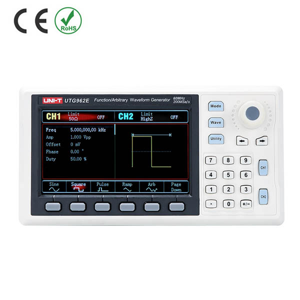 UTG962E UNI-T Mini Function/Arbitrary Waveform Generator 60MHz جهاز مولد اشارة ميني تردد 60 ميجاهرتز