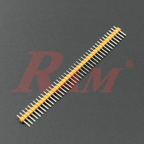 PH1 Yellow Color - Pin Header Male 1x40 Straight 2.54mm