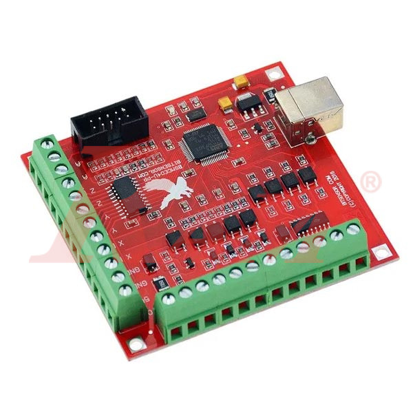 USB Motion Control Interface Board 4 Axis 100KHz (Mach3)