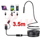 Endoscope Camera 3.5 Meter Cable Length - Waterproof USB OTG Borescope كاميرا منظار فحص اندوسكوب USB OTG مقاومة للماء بطول كابل 3.5 متر