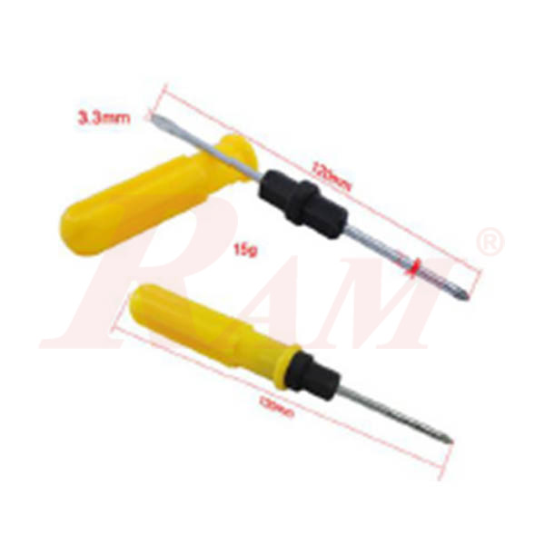 Screwdriver 3x120 mm 2-Way Screwdriver (Philips + Slotted) مفك برأس مزدوجة صلية وعادة