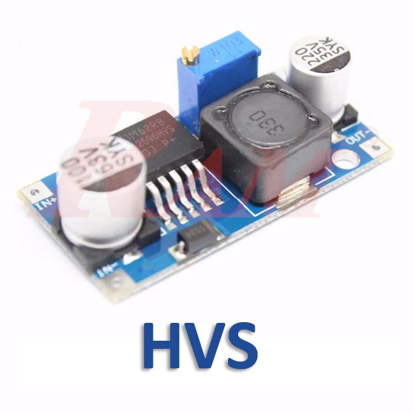 DC-DC Step Down Voltage Converter Adjustable 3A LM2596HVS (4.5~60Vdc to 3~35Vdc) SKU#DC100HVS