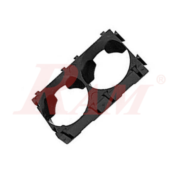 Shell 1x2 Cell Spacer Holder 18650 Lithium Battery Plastic Rack