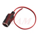 Car Cigarette Lighter Female Plug Cable Connection
