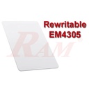 Access Control Proximity Rewritable Card EM4305 كارت اكسس شفرة قابل للبرمجة