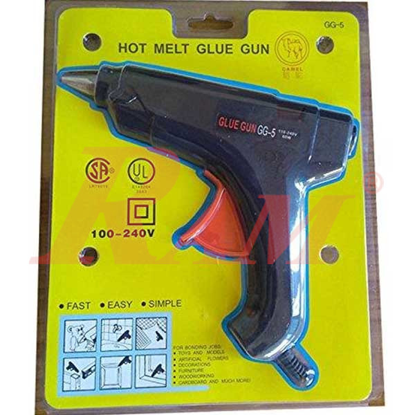 GG-5 Hot Melt Glue Gun 100W مسدس شمع غراء ساخن قدرة 100 واط