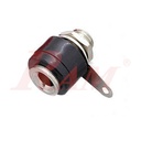 Banana Female Plug 4mm - Short - Black Color سوكت بنانا قصير فيميل مقاس 4ملي لون اسود