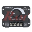Manual LED Dimmer Control DC12-24Vdc / 30A PWM