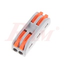 WAGO PCT-222 - 2 in 2 out Universal Compact Wire Wiring Connector