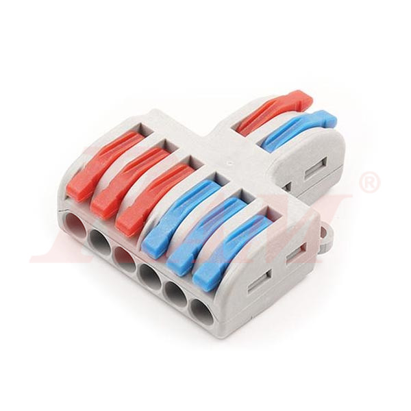WAGO SPL-62 - 2 in 6 out Universal Compact Wire Wiring Connector