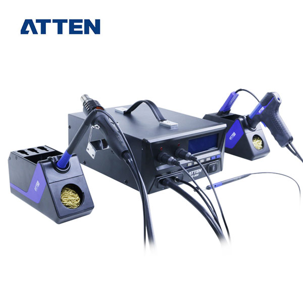 ATTEN MS-900 4 in 1 Rework Station محطة لحام وفك احترافية 4 وظائف في 1 ماركة اتين