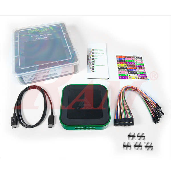 Analog Discovery 3 - DIGILENT جهاز سبكترام اناليزر مع اسلسكوب ومولد اشارة وباور صبلاي