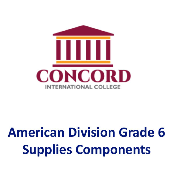 CONCORD School - STEM Supply List American Division - Grade 6