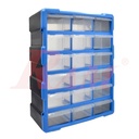 18 Clear Plastic Drawer Set