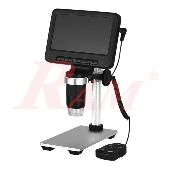 MS2 - Portable Wireless WiFi USB Digital Microscope With 5" LCD 1080P HD