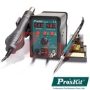 Pro'sKit® SS-979H 2 In 1 SMD Hot Air Rework Station محطة لحام وإعادة عمل هوت إير SMD ‏2 في 1 ماركة بروزكيت