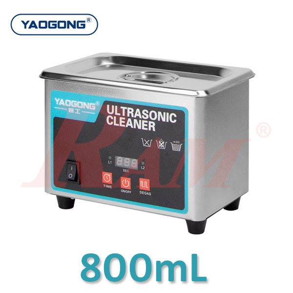 YAOGONG® YG-800 Ultrasonic Cleaner 0.8 Liter
