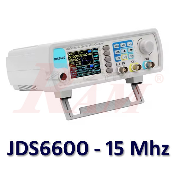 JDS6600-15MHz Digital Control Dual-Channel DDS Signal Generator