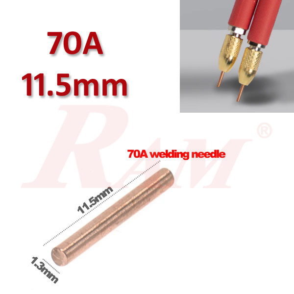 SUNKKO® GLITTER 801 Welding Needle #70A (11.5mm) (Spare Part) ابرة لحام سبوت 11.5 مم رقم #70A قطع غيار ماركة سونكو GLITTER موديل 801