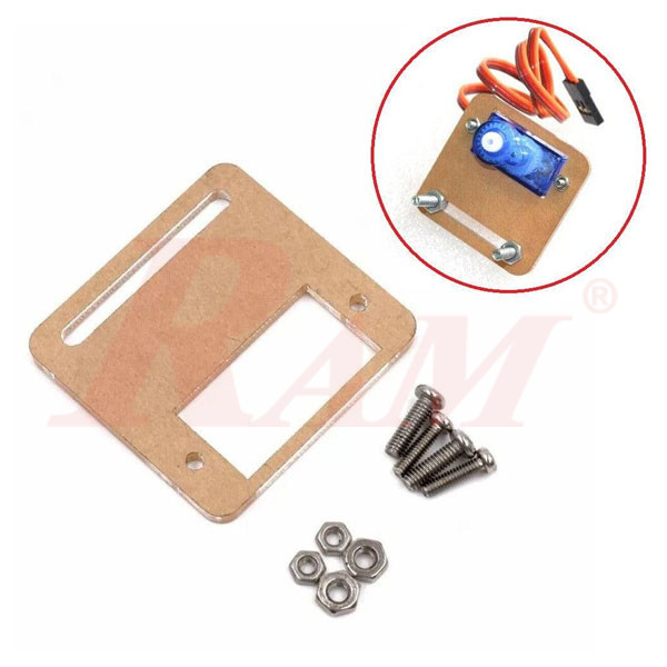 Clear Acrylic SG90 Servo Mount Holder Bracket