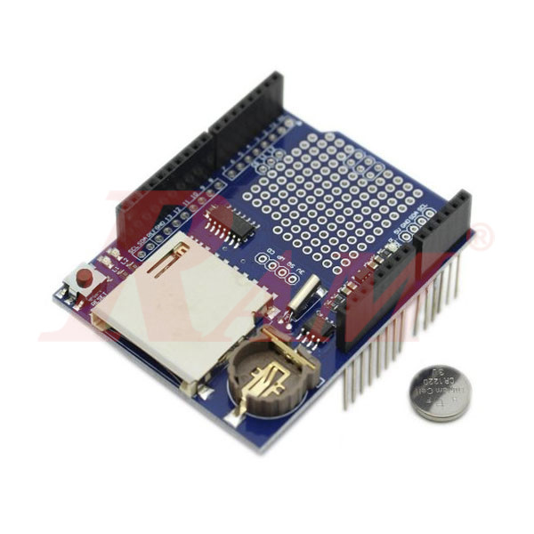 Arduino Shield - Logging Recorder Data Logger Module V1.0 - With Battery