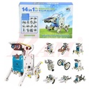 DIY Solar 14 In 1 Educational Robot Kit