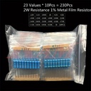 Kit Resistor 2W - 230 Metal Film Resistor 2W Tolerance 1%