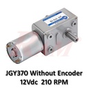 Hollow Shaft JGY370 DC Geared Motor 12Vdc 210 rpm High Torque