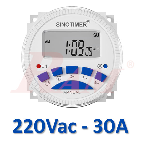 CN109A-2/30A 220Vac Timer Switch