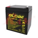 Sealed Lead Acid Battery 12V/5Ah - GLOBE بطارية جافة قابلة للشحن 12 فولت 5 امبير ماركة جلوب