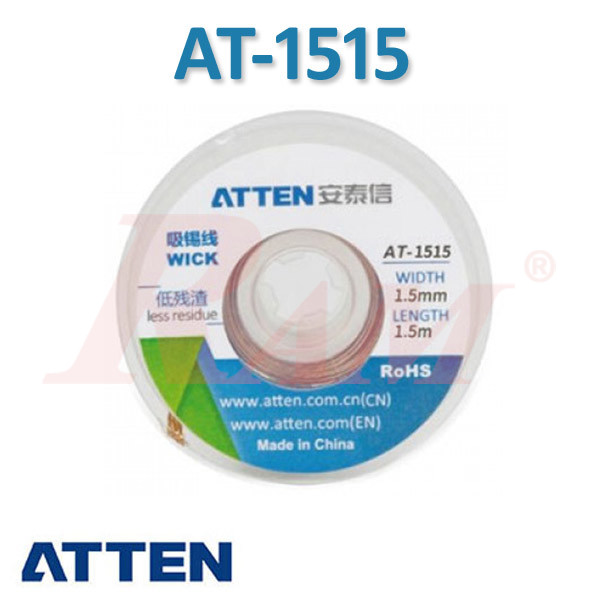 ATTEN® AT-1515 Solder Wicker Width 1.5mm Length 1.5m
