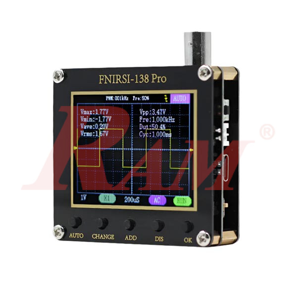 FNIRSI® DSO-138Pro Pocket Size Digital Oscilloscope Kit 200KHz