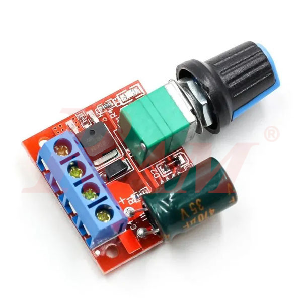 PWM 5A 90W Motor Speed ​​Control Switch Manual (4.5Vdc to 35Vdc)