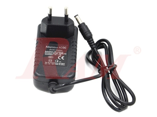 [ADAPTER.FIXED.12V.2A] Wall Power Adapter 12Vdc 2A - High Quality Adapter