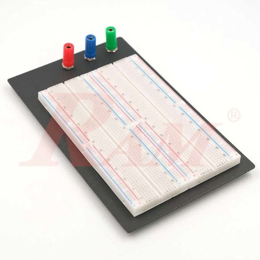 [BB2T3D1.BB] BB-2T3D Breadboard 1660 Tie Point - Metal Base