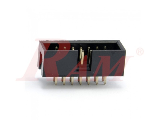 [FC14.PCB] IDC14 Male Polarized (FC14-PCB) سوكت IDC للبورد