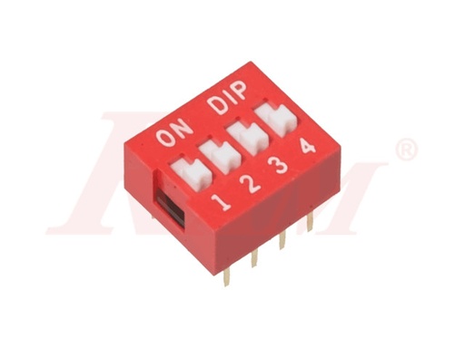 [DIP.4WAY] DIP Switch 4 Way مجمع 4 مفاتيح ديجيتال