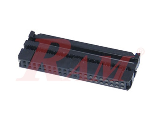 [FC40.CABLE] IDC40 Female (FC40-Cable) سوكت IDC للكبلات الفلات