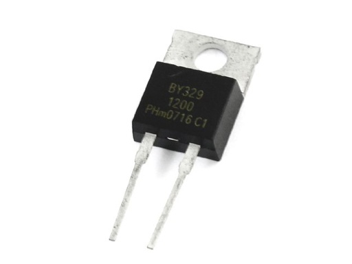 [BY329] BY329-1200 Fast, Soft Recovery Rectifier Diode 8A - 1200V دايود سريع