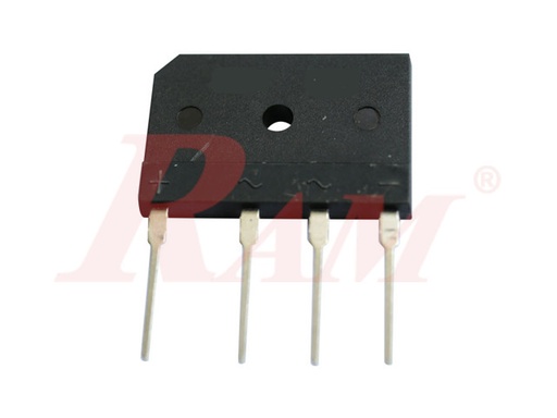 [BRIDGE.4A.TS6B06G] Bridge Rectifier 4 Ampere - Comb Shape