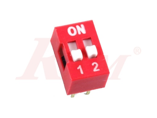 [DIP.2WAY] DIP Switch 2 Way مجمع 2 مفاتيح ديجيتال