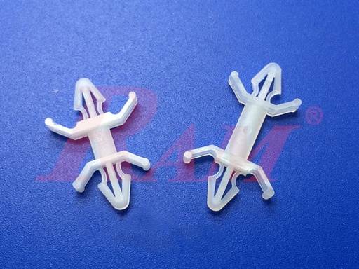 [SPACER.W.SHORT.24] Plastic Wing Snap-in Rivet PCB Bracket Spacer 24mm