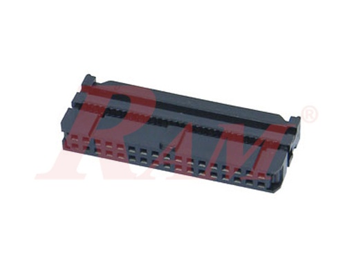 [FC34.CABLE] IDC34 Female (FC34-Cable) سوكت IDC للكبلات الفلات