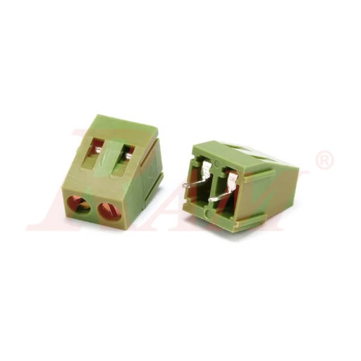 [R.5.ROSETA.2PIN] 2 Pin PCB Screw Terminal Block Pitch 5mm - 14.1mm Height (R.5)