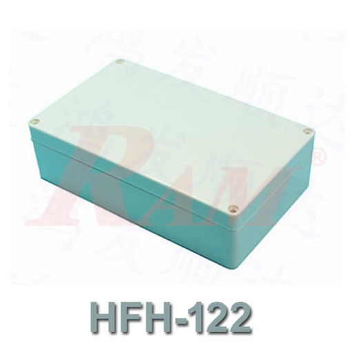 [BOX.HFH.122] Plastic Project Box HFH-122 Size 200x120x55 mm علبة مشروع بلاستيك